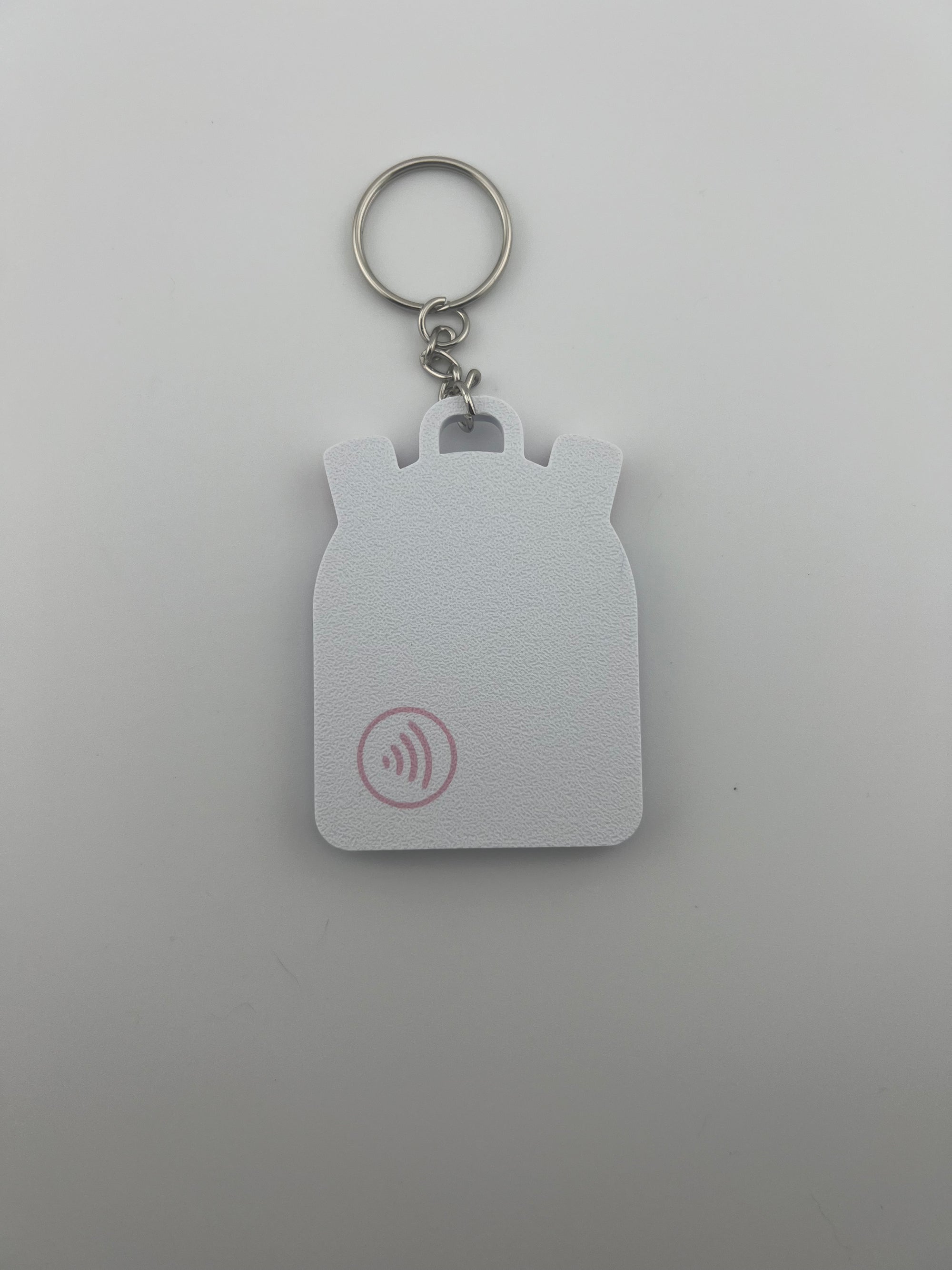 Flower Emergency Contact Backpack Tag – 3D Printed & Scannable