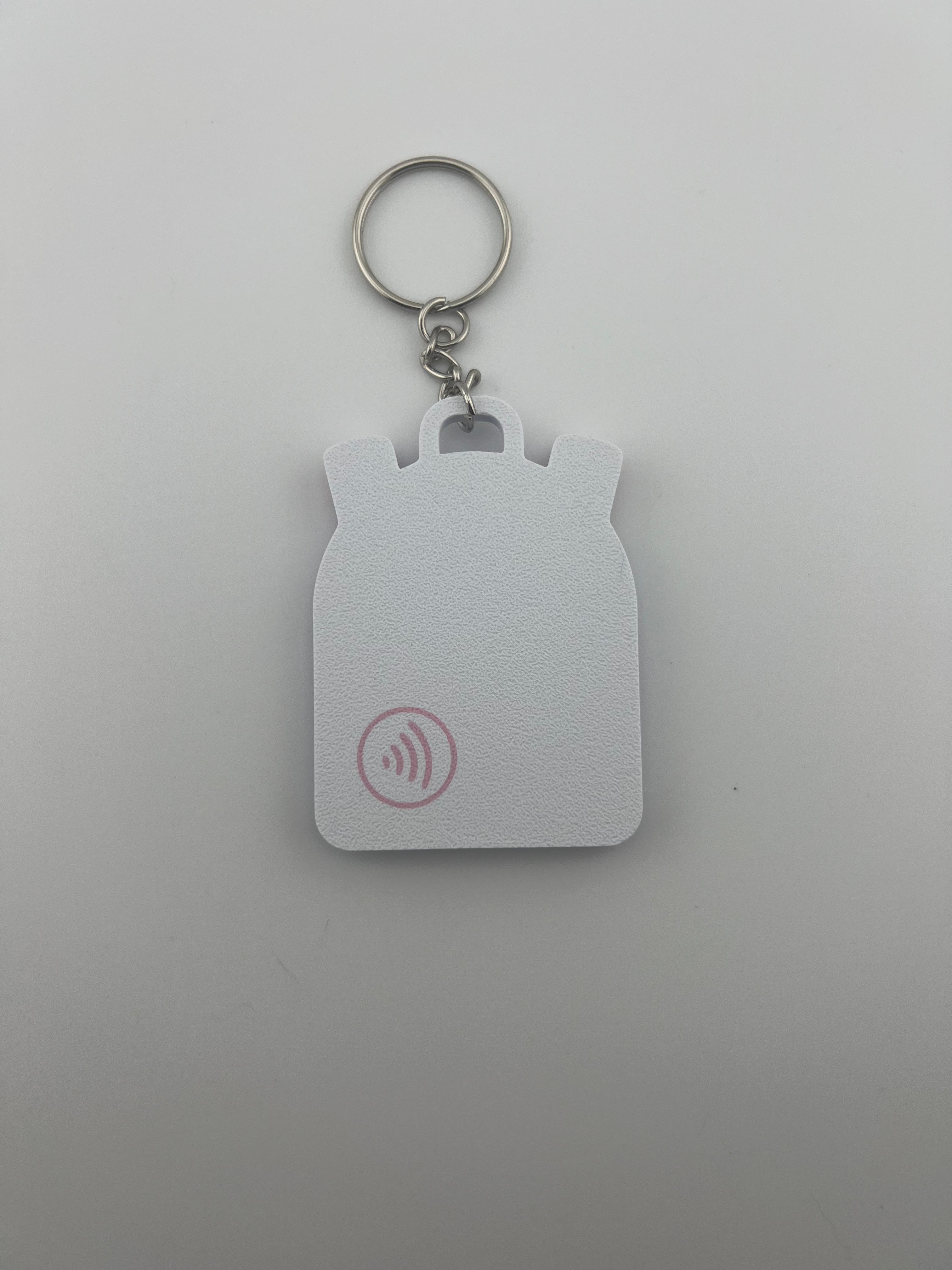 Flower Emergency Contact Backpack Tag – 3D Printed & Scannable